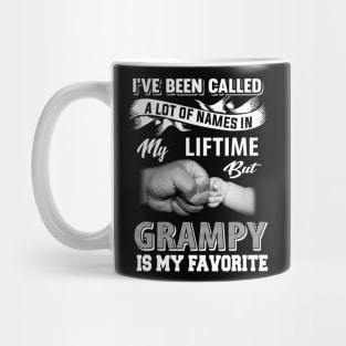 Grampy Is My Favorite Name Funny Grandpa Gift Father's day Mug